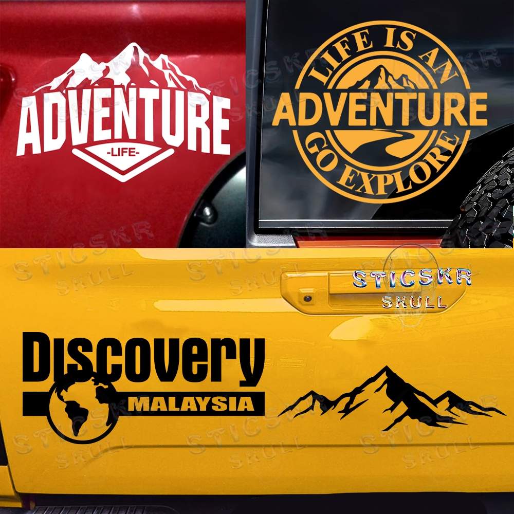 Off Road Rear Stickers 4x4 Raptor Hilux Dmax Triton Ranger Navara ...