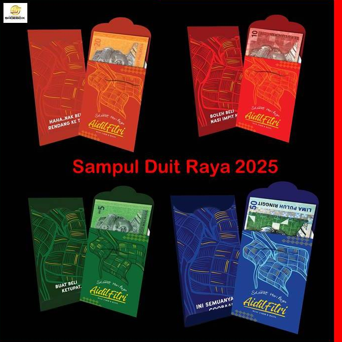 Sampul duit Raya tema Duit | Shopee Malaysia