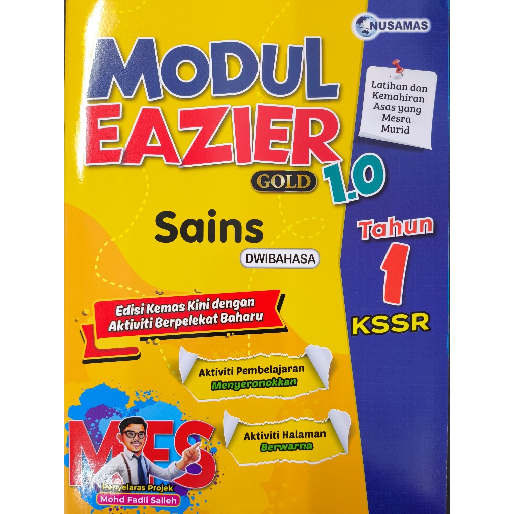 MODUL EAZIER GOLD 1.0 KSSR TAHUN 1 [NUSAMAS] | Shopee Malaysia