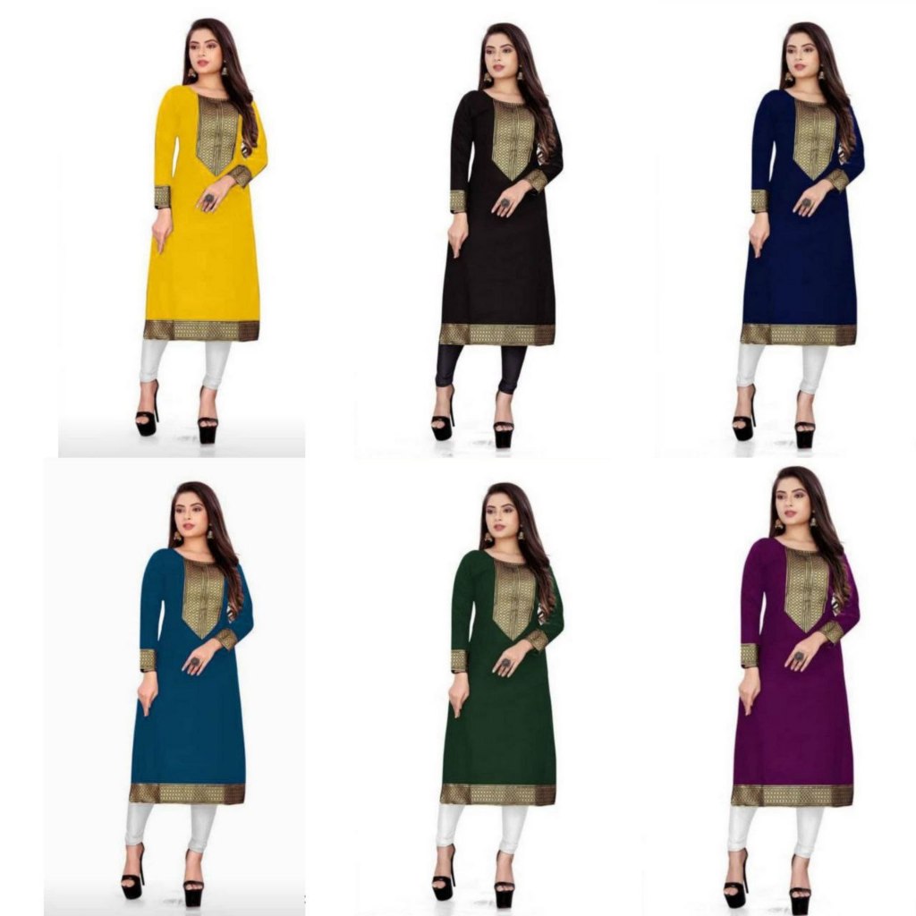 EF-1858~S TO 10XL~Plus Size Daily Wear Flex Cotton Kurti | Shopee Malaysia