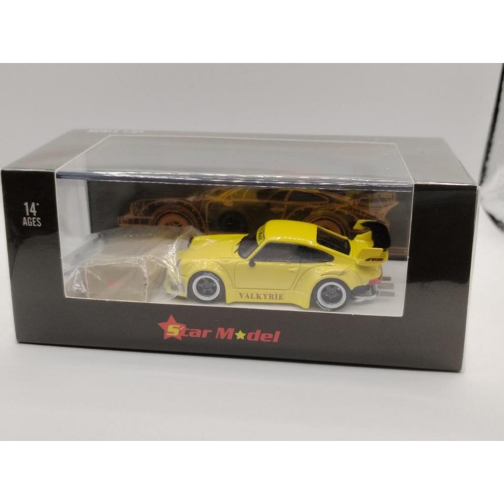 [StarModel] Porsche RWB 930 - Yellow - Valkyrie - with Figure Sealed ...