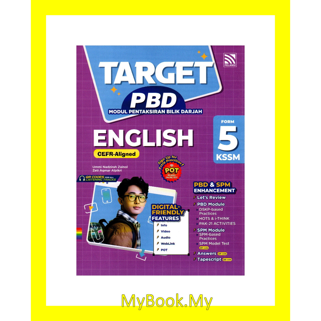 *BARU* MyB Buku Latihan : English CEFR Tingkatan 5 - Target PBD Modul ...
