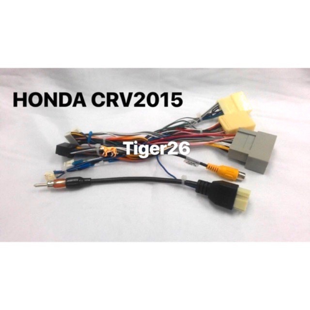 ANDROID PLAYER SOCKET HONDA CRV 2.0 2015 CABLE CONNECTOR WIRE ADAPTER ...