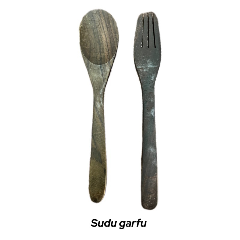 Sudu Garfu Kayu / Sudu / Garfu | Shopee Malaysia