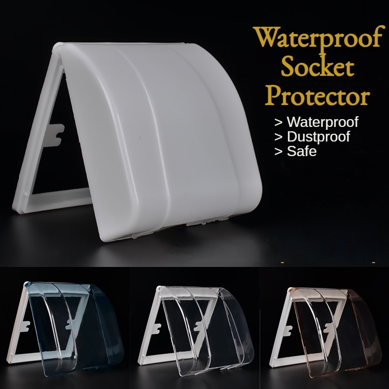 Doorbell Socket Plug Cover Outdoor Soket Cover Plack Soket Kalis Air ...