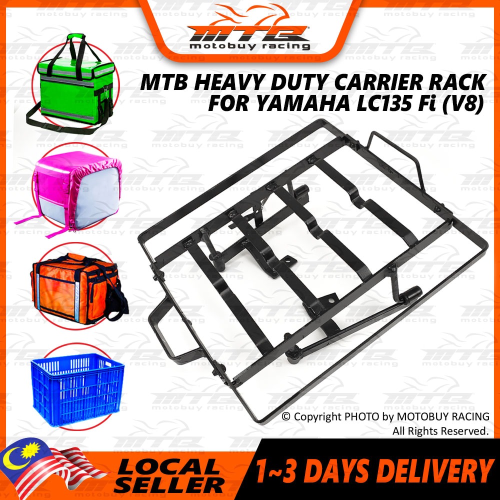 YAMAHA LC135 Fi V8 HEAVY DUTY MTB CARRIER RACK LC135 Fi V8 Fi | Shopee ...