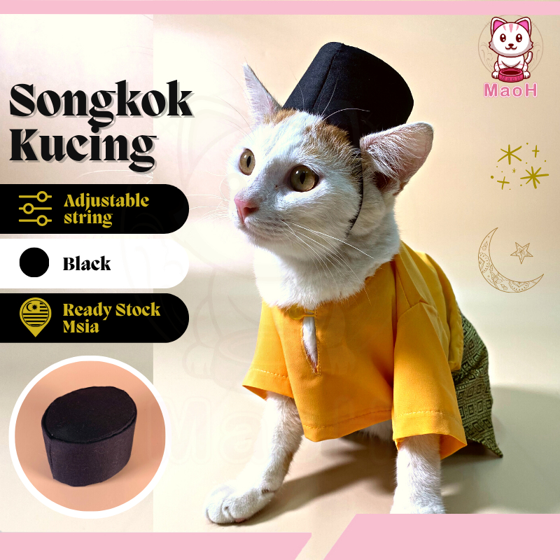 [WHOLESALE] MaoH Adjustable Songkok Tanjak Kucing Jantan Raya 2025 ...