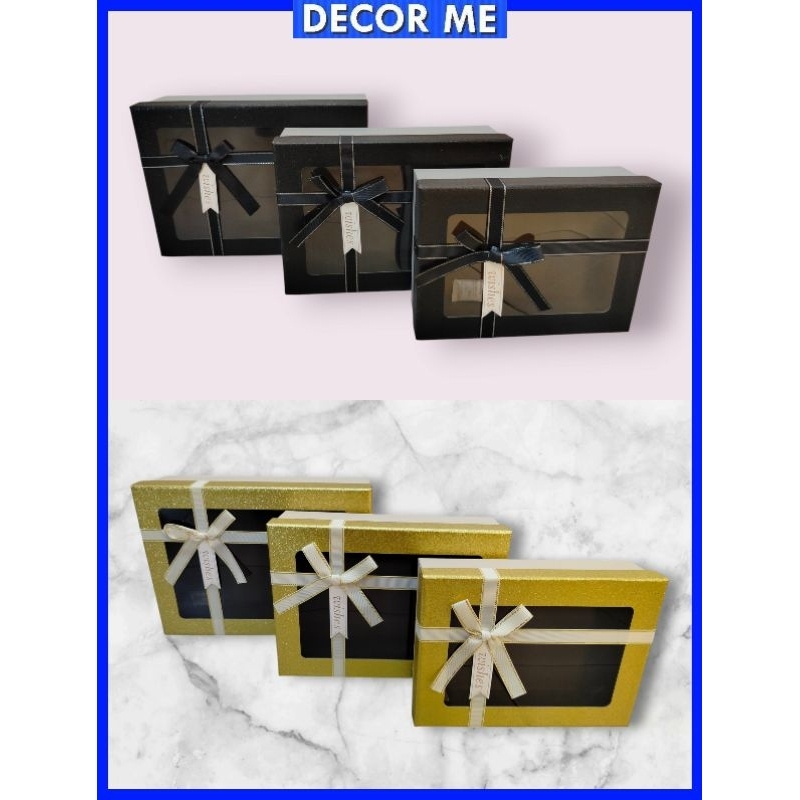[READY STOCK] WINDOW GIFT BOX WITH RIBBON (310391) | Shopee Malaysia