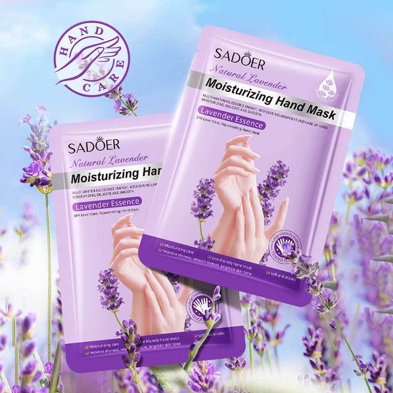 100% Original Moisturizing Whitening Hand Mask Masker Tangan Mengelupas ...