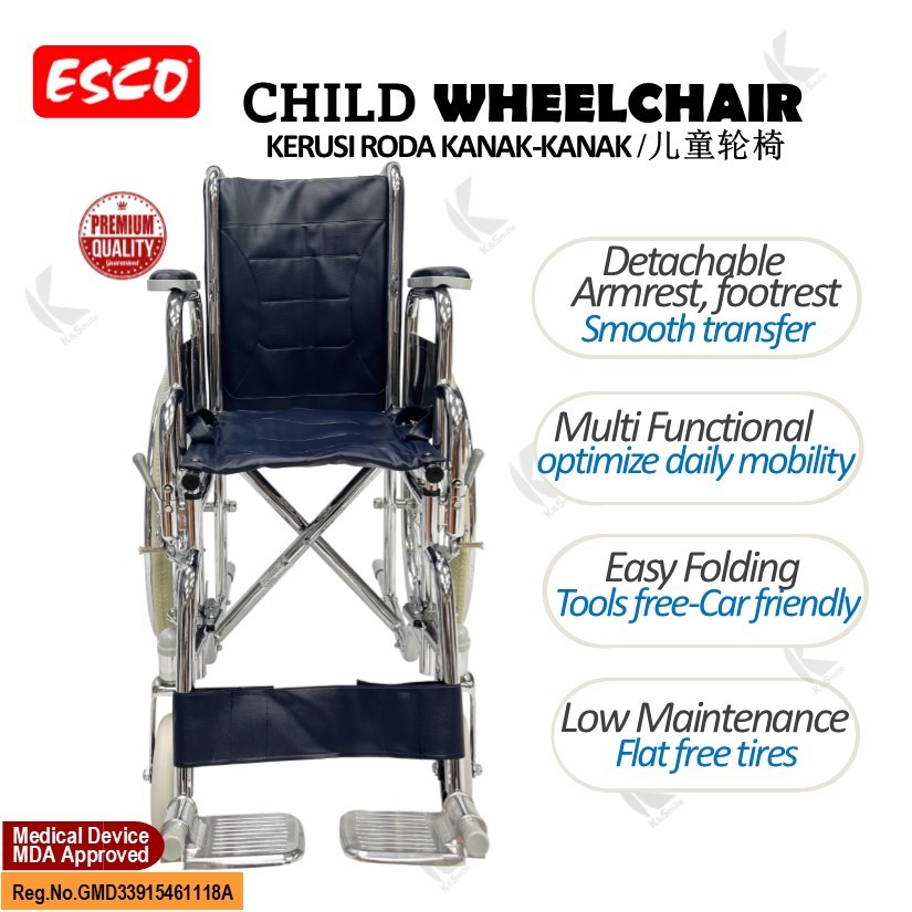 Child Wheelchair, Junior wheelchair, Pediatric wheelchair, kerusi roda ...