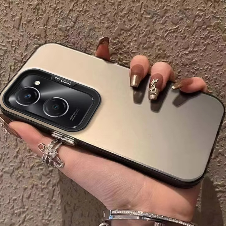 Vivo Y28S 5G / Y18 / Y03 Luxury Metallic Aurora Skin Matte Cover ...