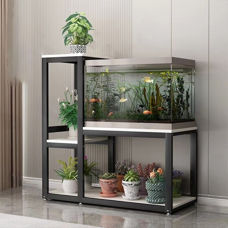 Fish Tank Stand,Heavy Duty Metal Reptile Tank Stand for Accessories ...