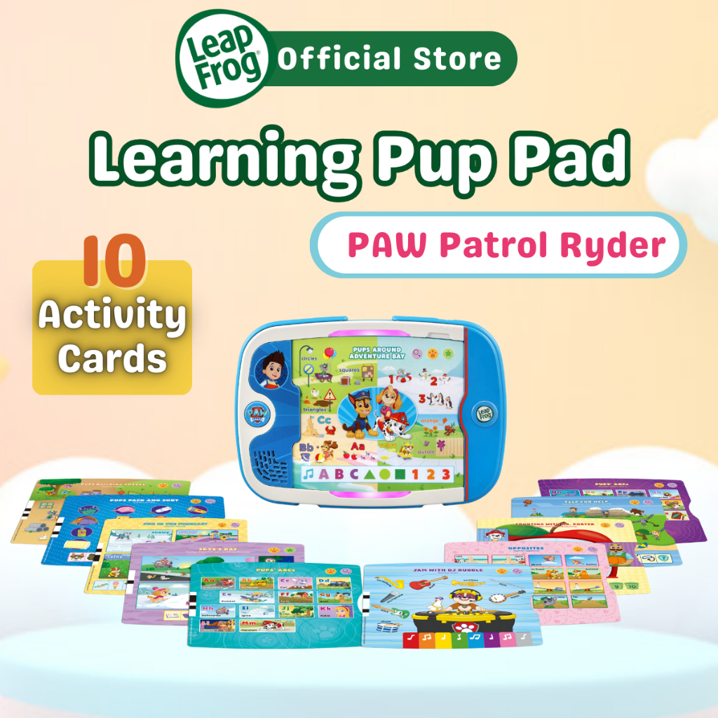 LeapFrog PAW Patrol Ryder's Play & Learn Pup Pad | Shopee Malaysia
