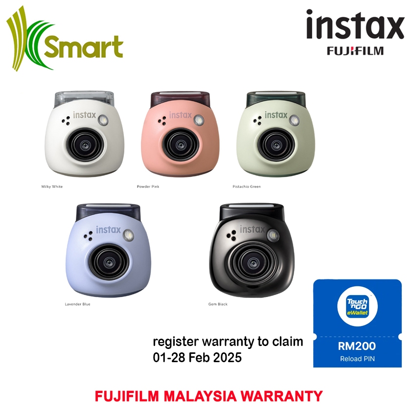 FUJIFILM INSTAX PAL Digital Camera(Redeem TnGO RM200) | Shopee Malaysia