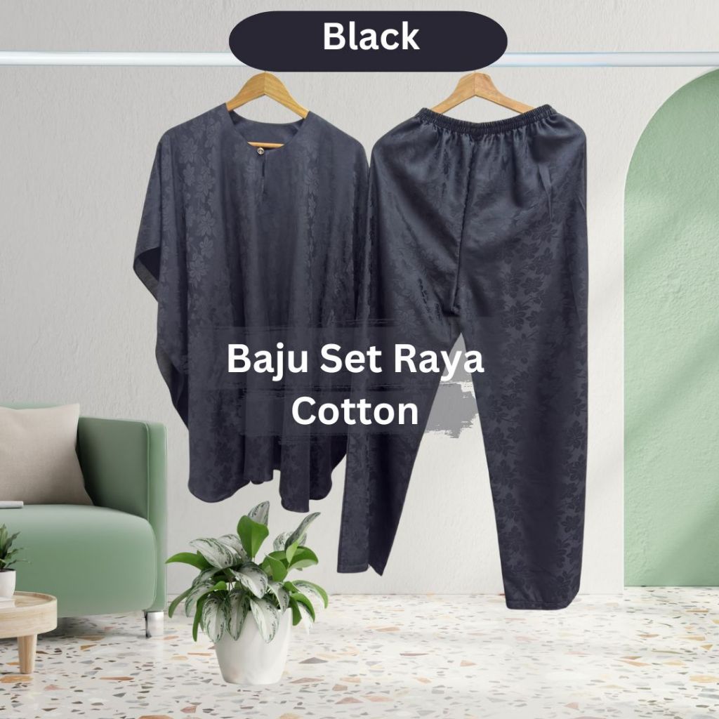 [Ready Stock] Baju Set Raya 100% Cotton Raya Collection 2025 | Shopee ...