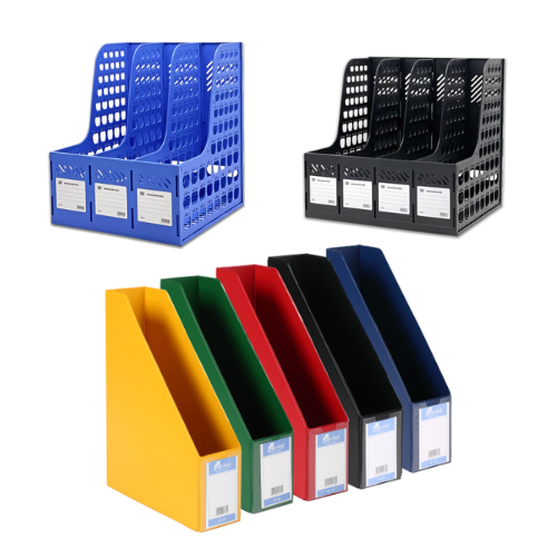 GO/K2 PVC MAGAZINE BOX/MAGAZINE HOLDER FILE 3/4 LAYER+PEN HOLDER /3