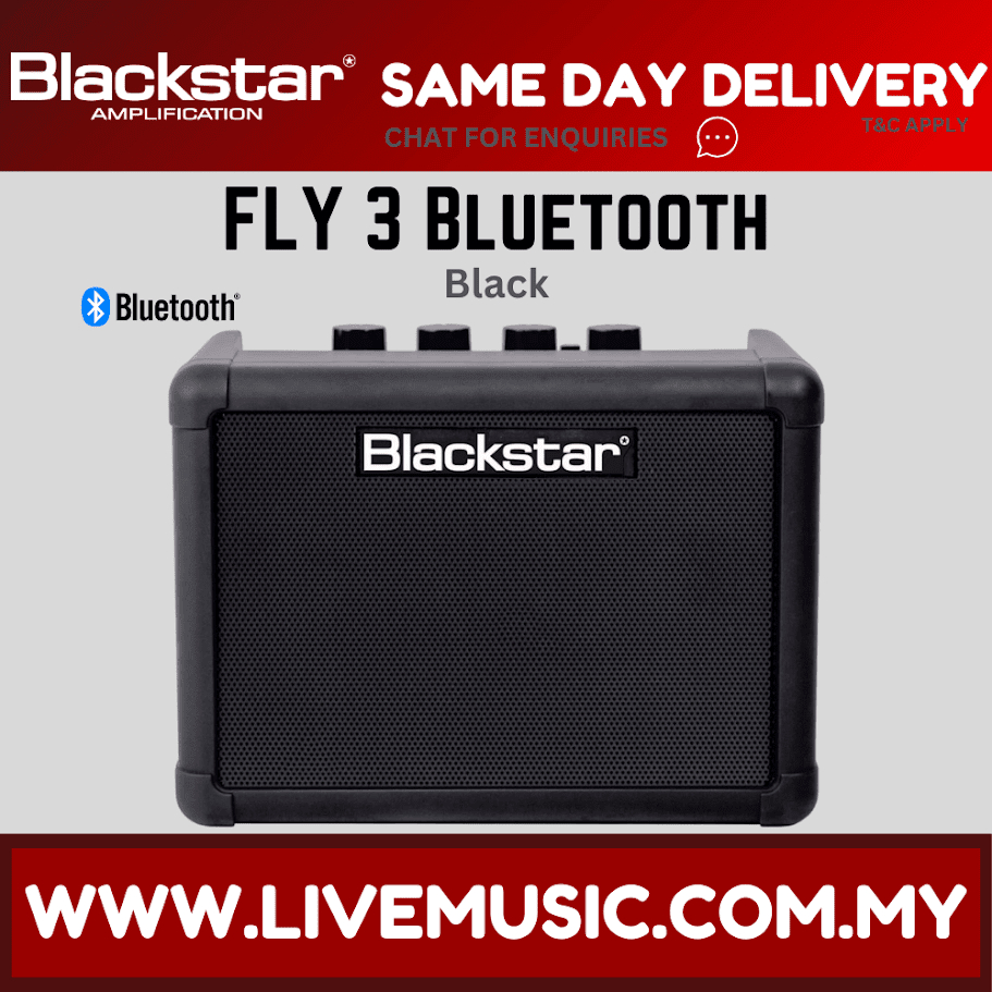 Blackstar FLY 3 Bluetooth Mini Guitar Amplifier (FLY-3/Fly3) | Shopee ...
