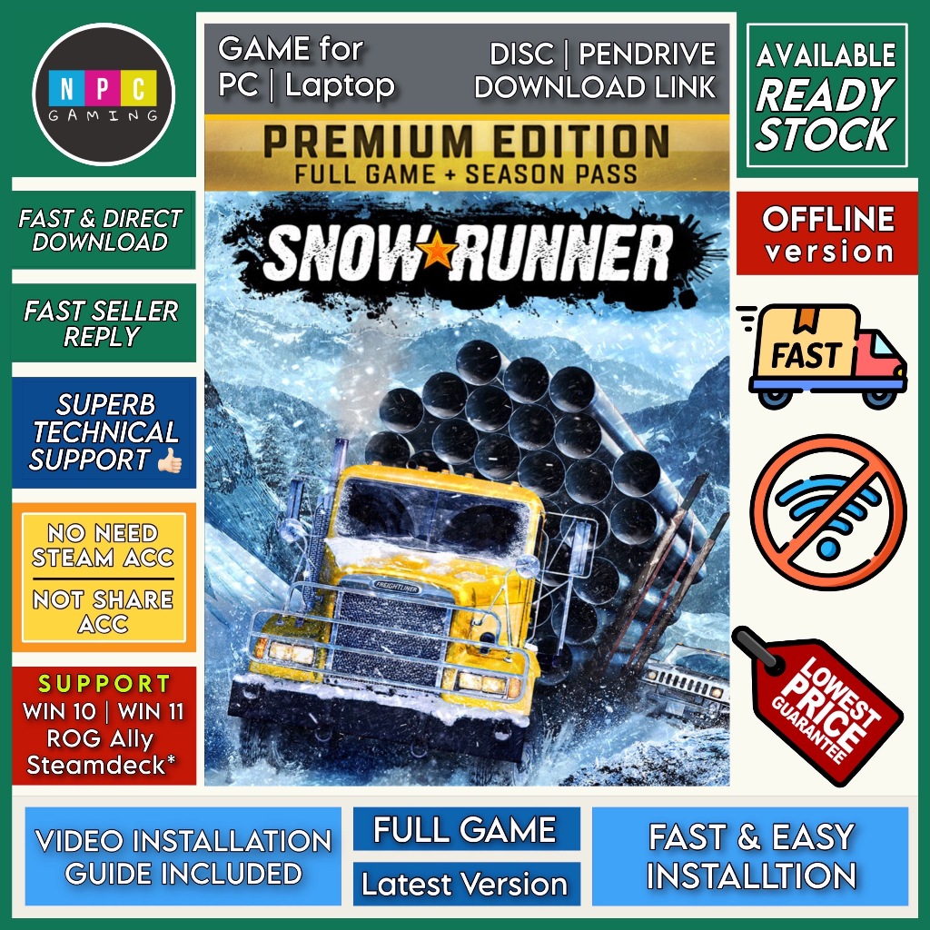 [PC Game] SnowRunner Premium Edition (v39 + Season 14 + 39 DLCs ...
