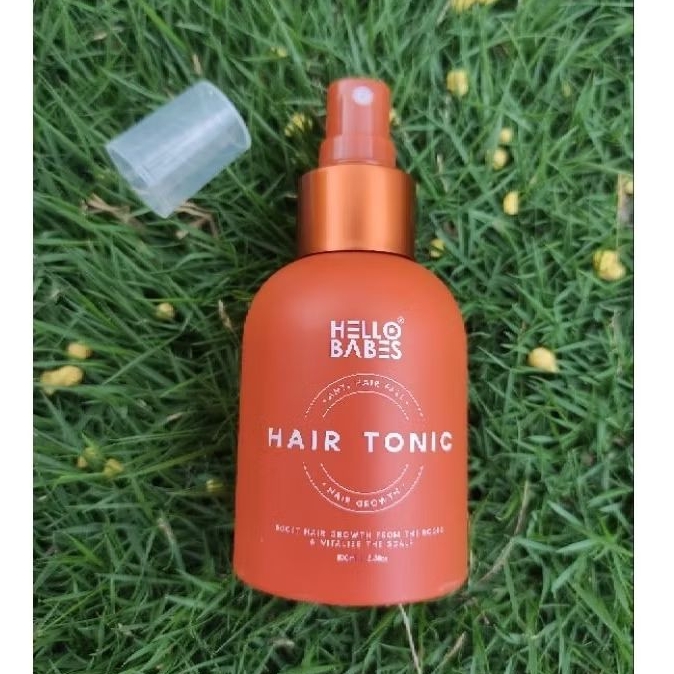 Hair Tonic Hello Babes 100% berkesan | Shopee Malaysia
