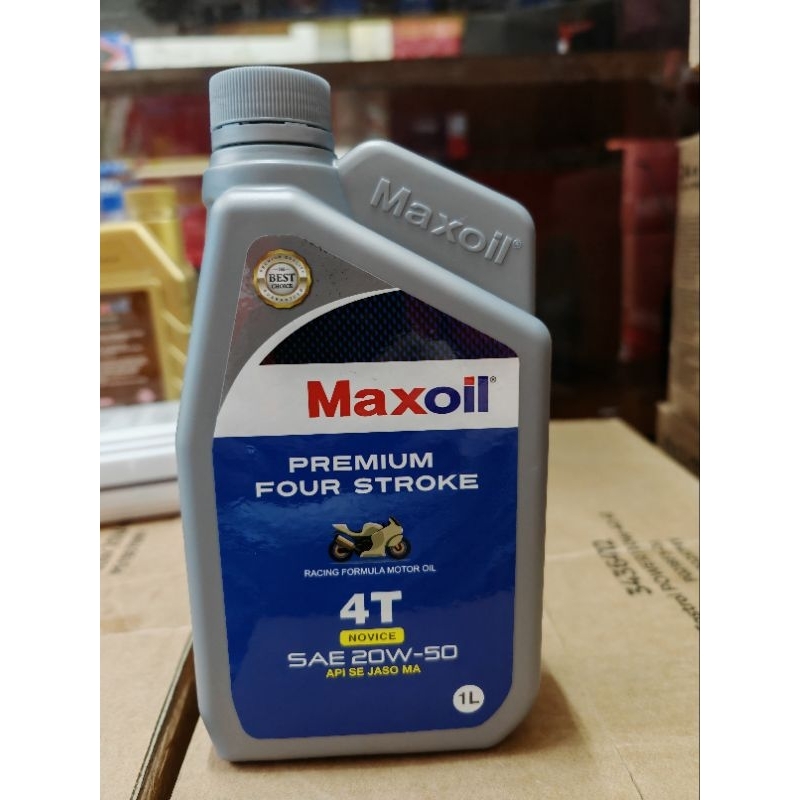 Maxoil Novice 4T SAE 20W50 (New Packing) | Shopee Malaysia