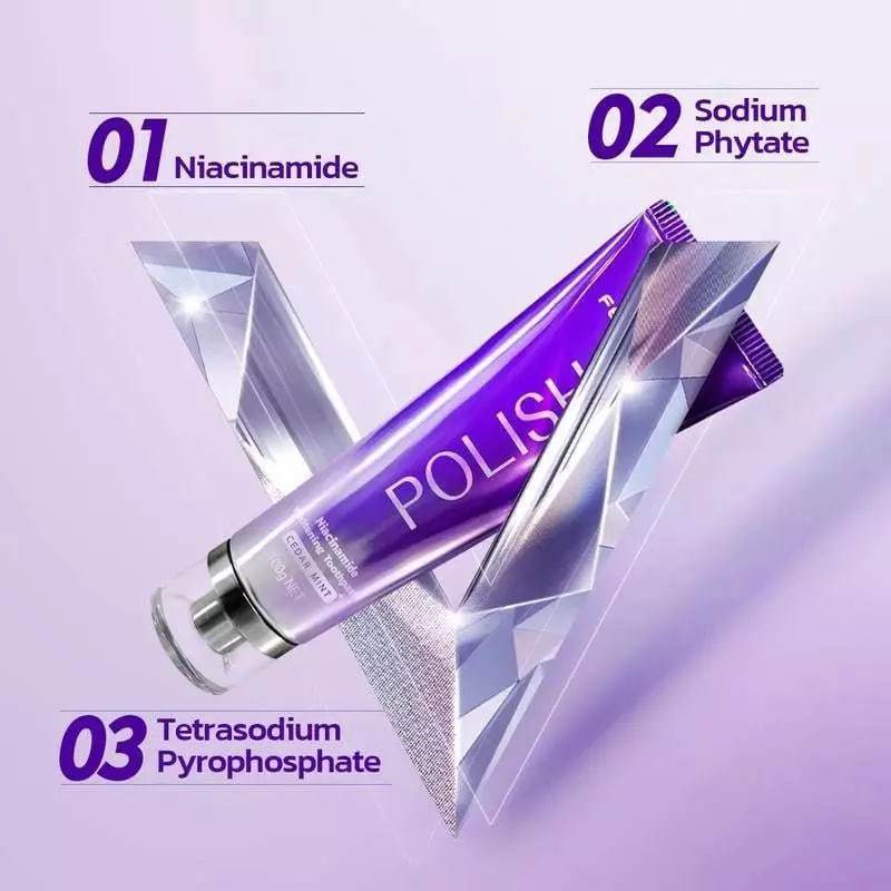 FEISIDELIN POLISH Niacinamide Whitening Toothpaste Probiotic Caries ...