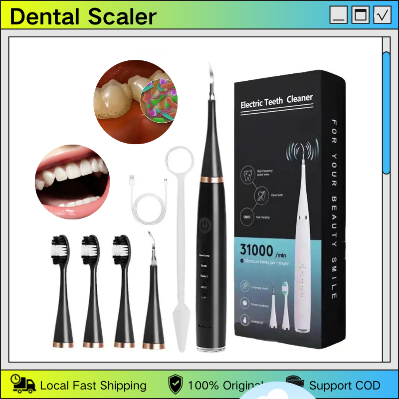 Ultrasonic Sonic Dental Scaler Electric Vibration Toothbrush Teeth ...