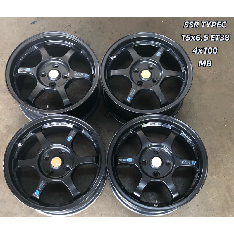 USED RIM SSR 15 INCH FOR MYVI ALZA SAGA BLM WIRA VIOS YARIS JAZZ CITY ...