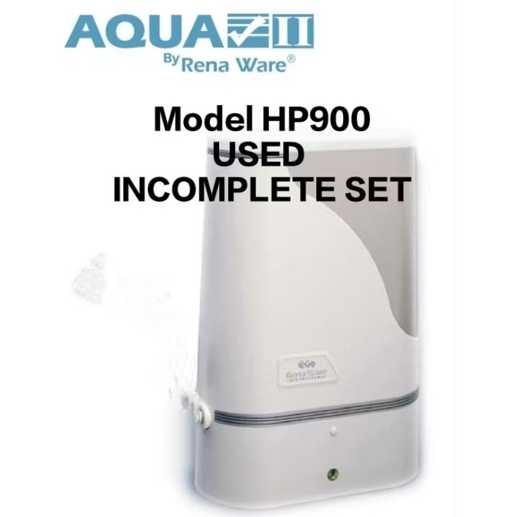 USED Rena Ware Aqua √II Water Filter Model HP900INCOMPLETE SET.Made in ...