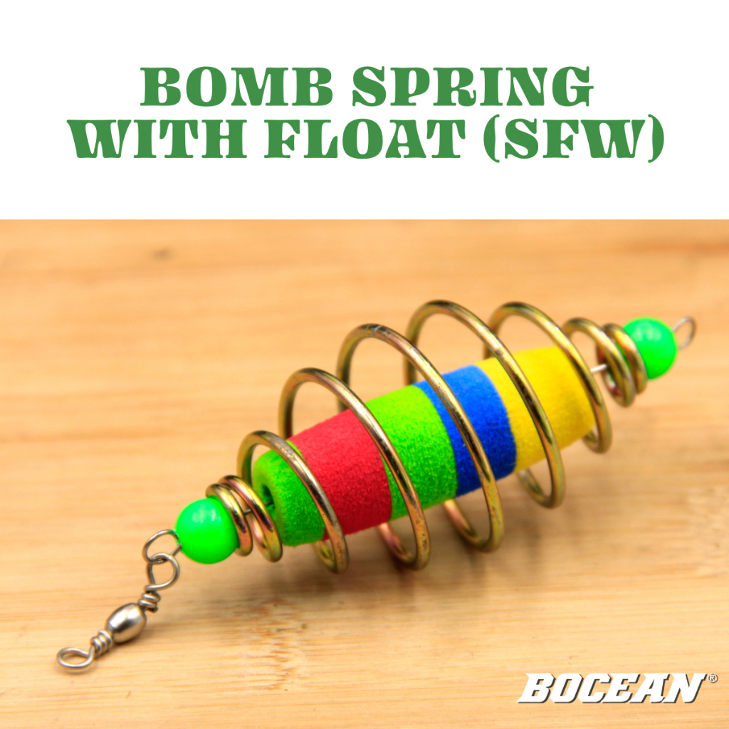 BOCEAN Bomb Spring with float Slow Fall Action, Not Floating Pancing ...