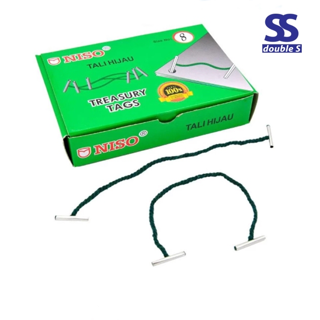 Niso Tali Hijau /Treasury Tags No6/No8/No10 Per Box | Shopee Malaysia