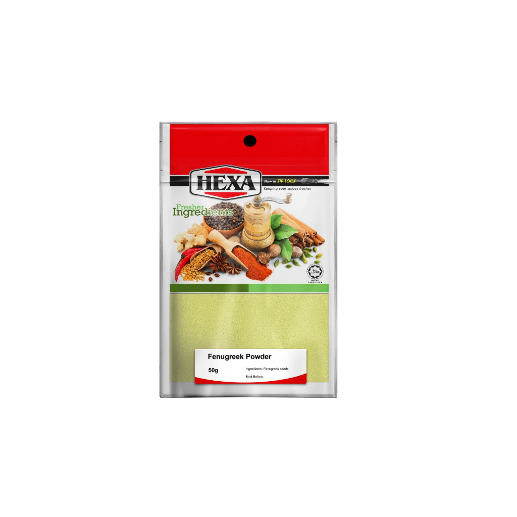 HEXA HALAL Fenugreek Powder 50gm Serbuk Halba | Shopee Malaysia
