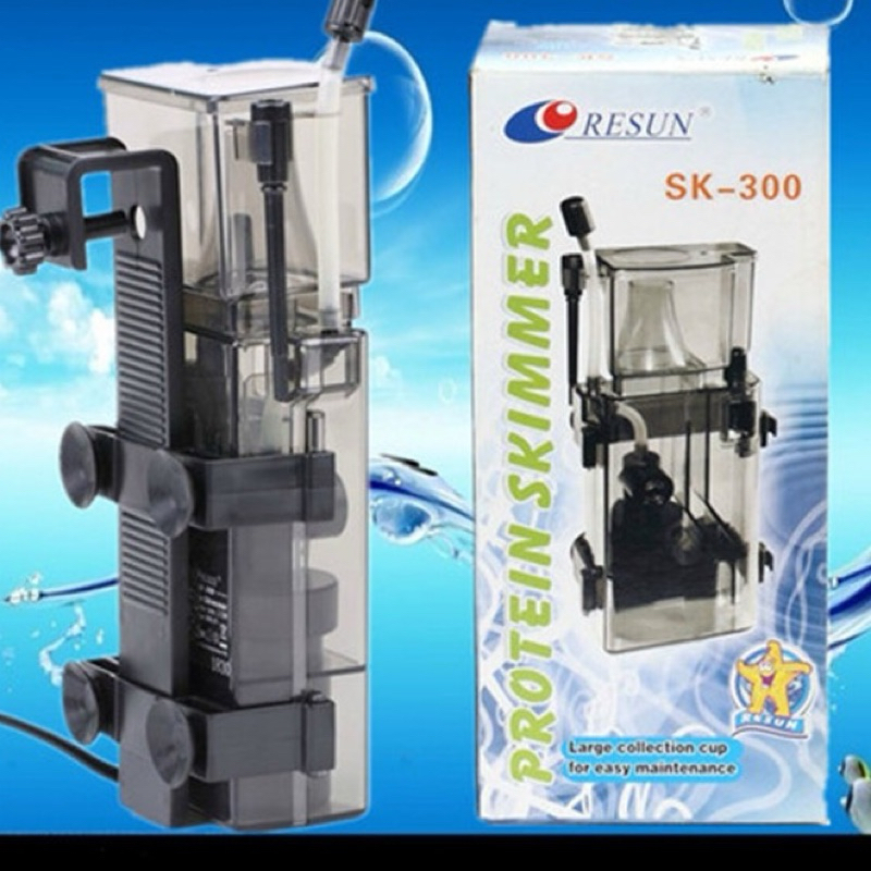 Resun Nano Protein Skimmer for Marine Reef Coral Fish Aquarium Tank ...