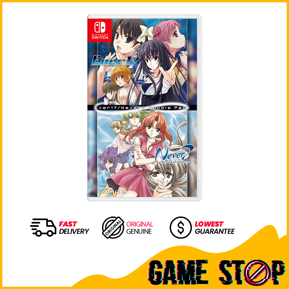 NSW Nintendo Switch Ever 17 / Never 7 Double Pack Chinese+English ...