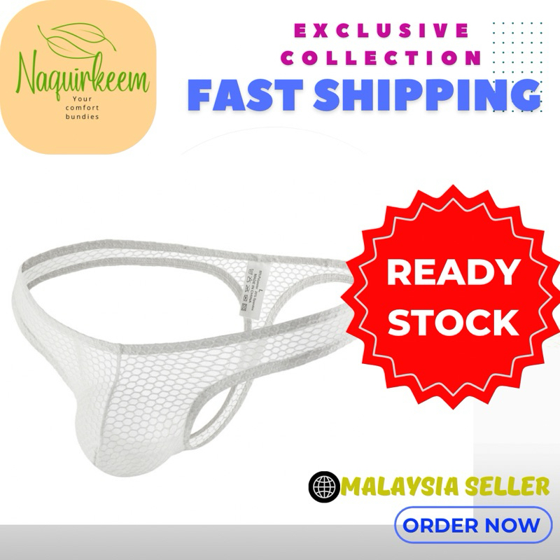 NaquirkeeM D4012 Men Sexy Thongs G String Jockstrap | Shopee Malaysia