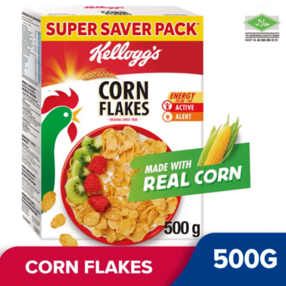 KELLOGG'S CORN FLAKES 500GM | Shopee Malaysia