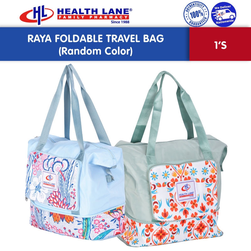 GIFT - RAYA FOLDABLE TRAVEL BAG 2025 (RANDOM COLOUR) 1'S | Shopee Malaysia