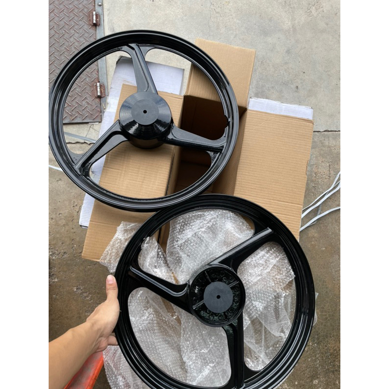 EX5 DREAM SPORTRIM RIM ENKEI 3BATANG FULL COP HITAM KILAT PUTIH SUSU 1. ...