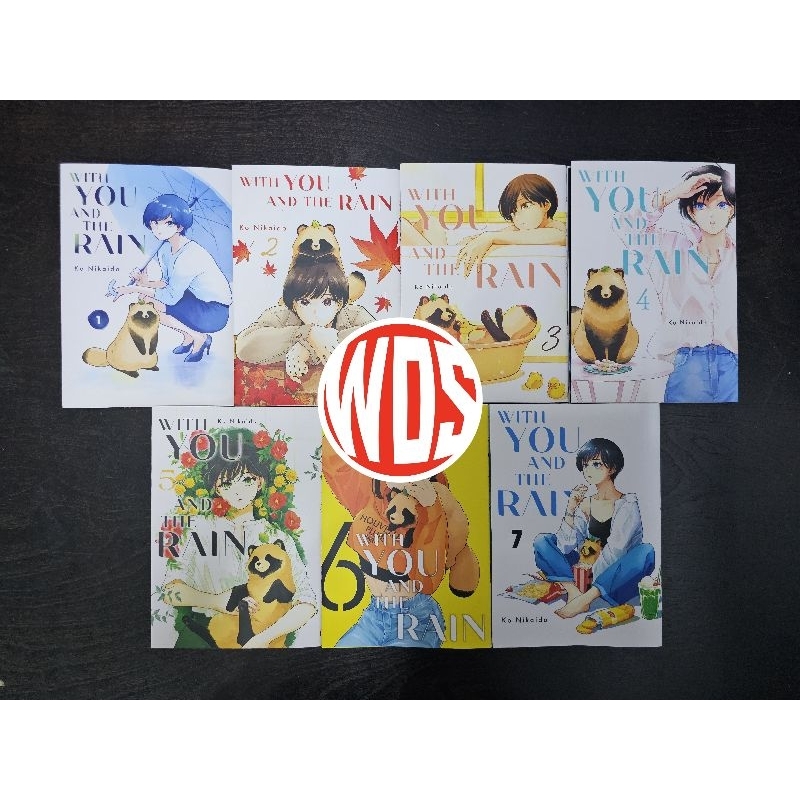 Manga : With You And The Rain volume 1-7 (English Version) | Shopee ...