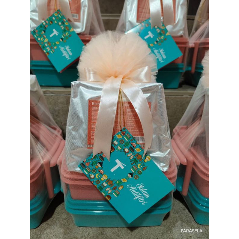 HAMPER CAKE TUPPERWARE 1 SET ( TERMASUK WRAPPING) | Shopee Malaysia