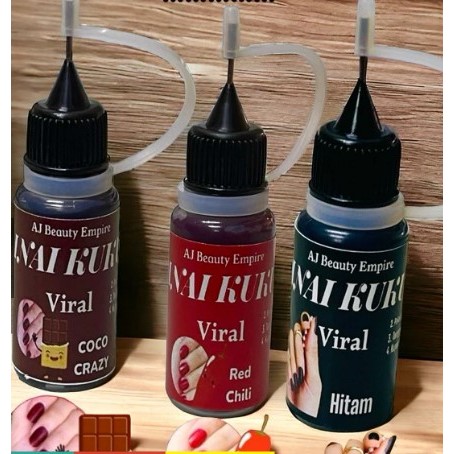 HALAL💝 Viral Inai Kuku Tahan Lama Mesra Wudhuk dan Sah Solat Halal
