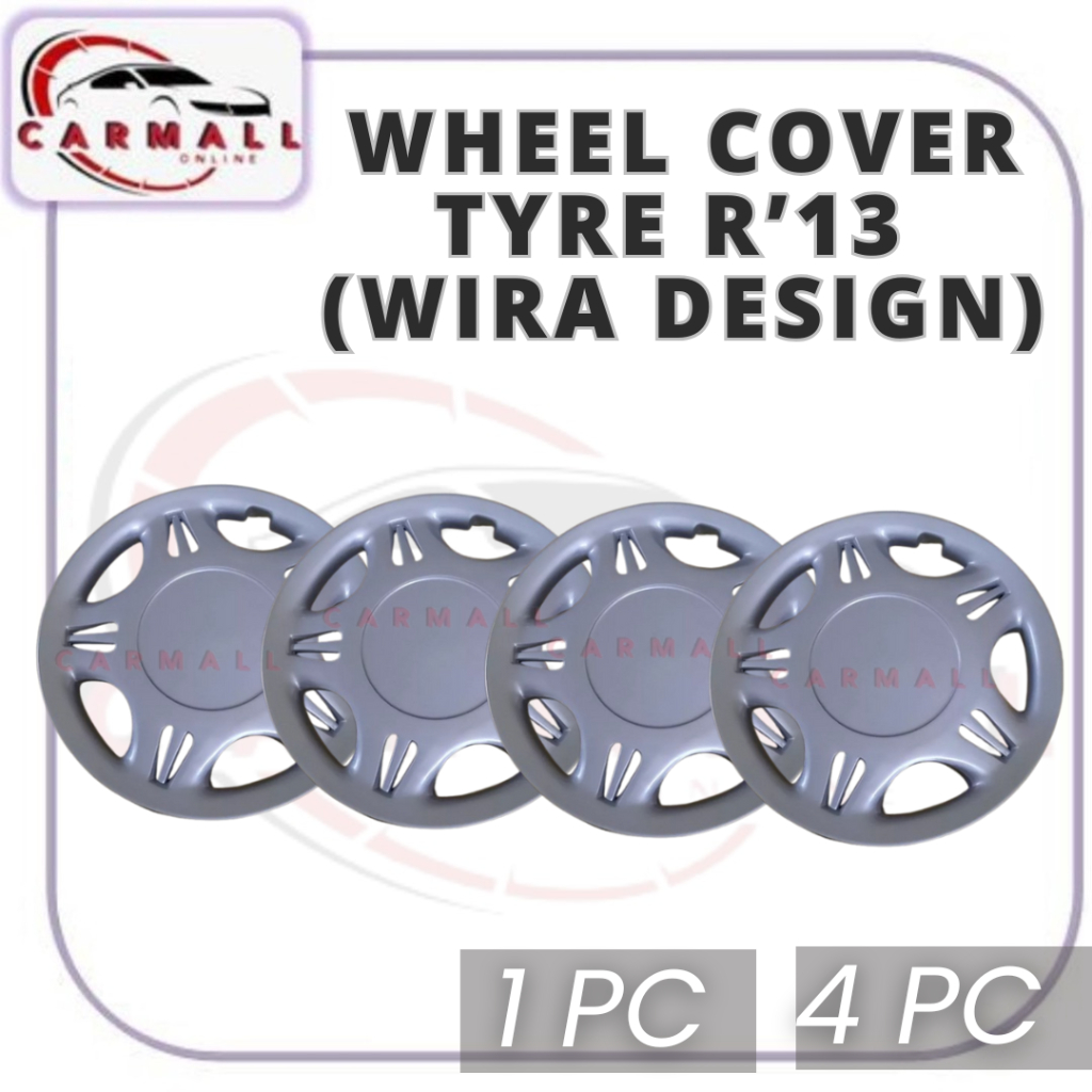 Car Wheel Cover Tyre Center Hub Cap Steel Rim Universal R13'' Inch ...