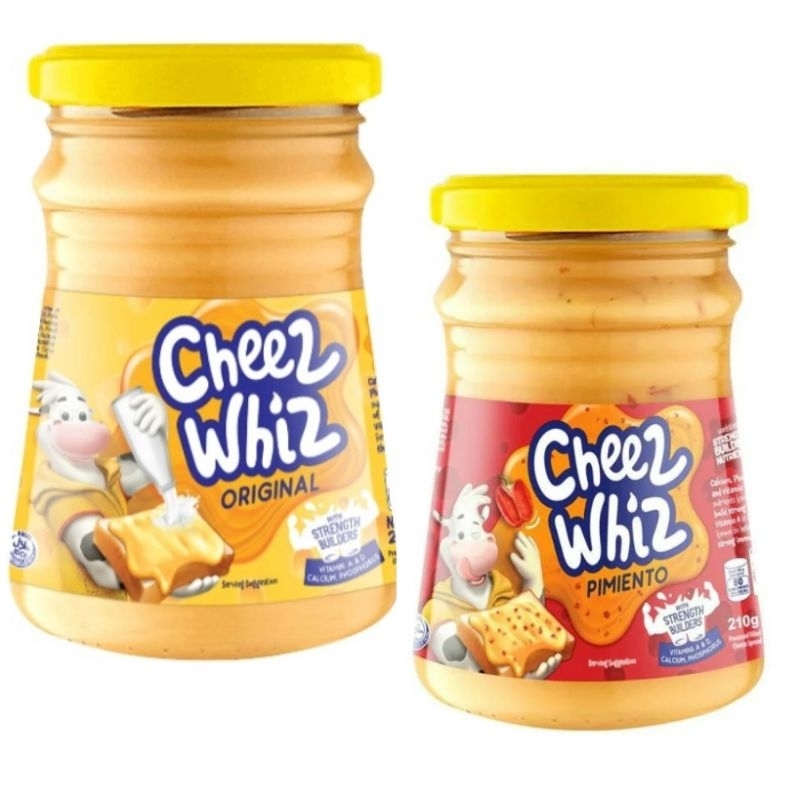 Cheez Whiz Original / Pimiento 210g | Shopee Malaysia