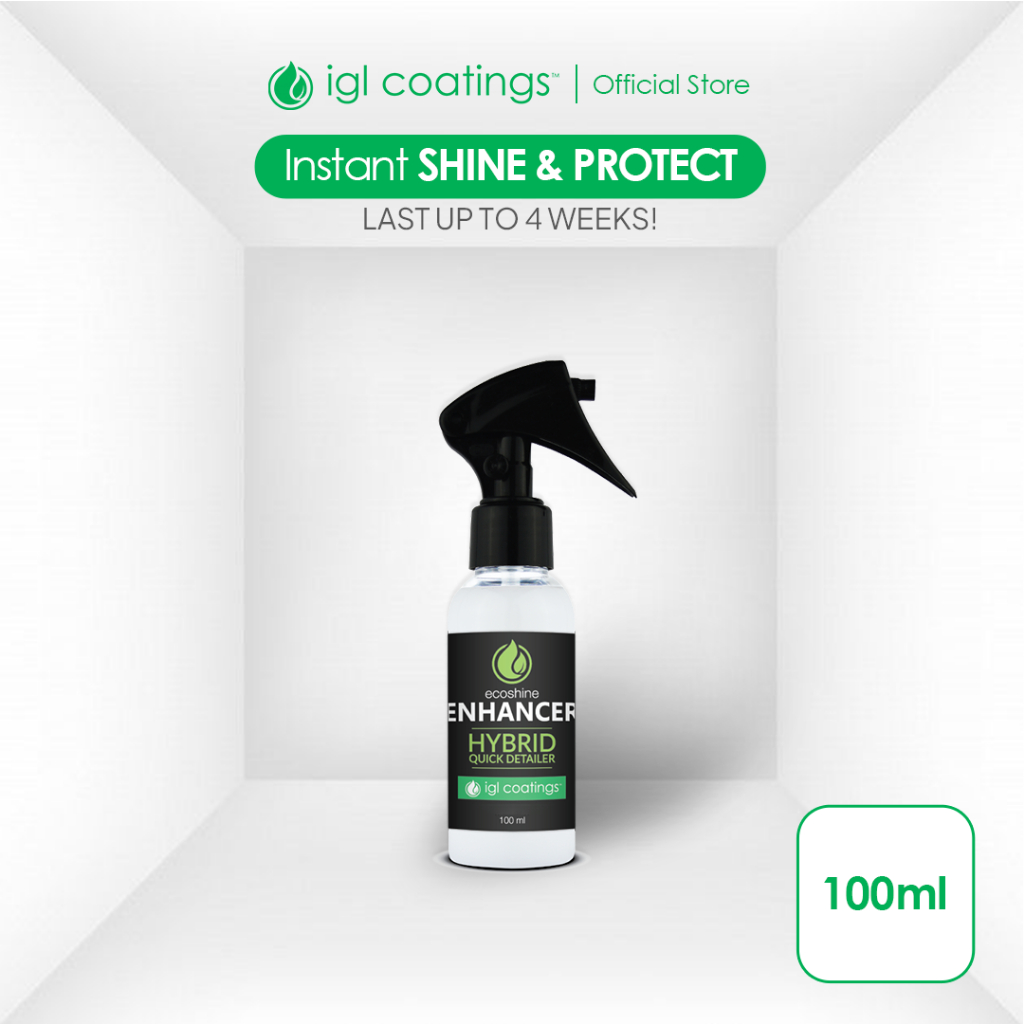 IGL Ecoshine Enhancer | Quick Coating Spray | Water Repellent | Instant ...