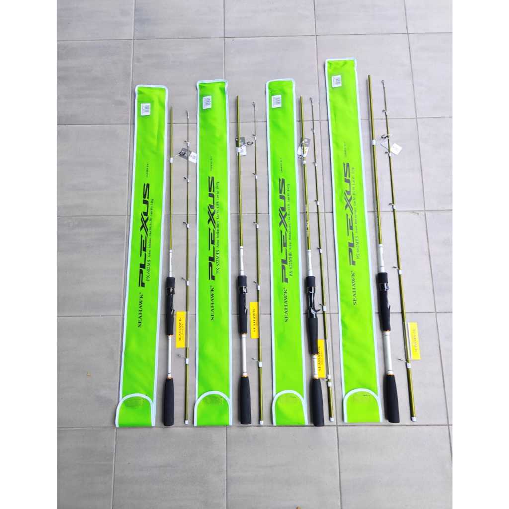 SEAHAWK PLEXUS SPINNING/ BAITCASTING(BC) FISHING ROD | Shopee Malaysia