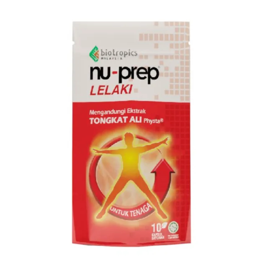 BIOTROPICS NU-PREP LELAKI 10'S | Shopee Malaysia