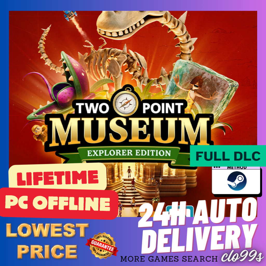 Two Point Museum Steam Full DLC PC Games | Shopee Malaysia