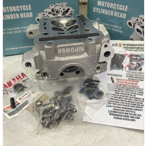 HIPOWER HI POWER Y16Y 16ZR / R15 / NVX155 27/24 CNC PORTING HEAD WITH ...