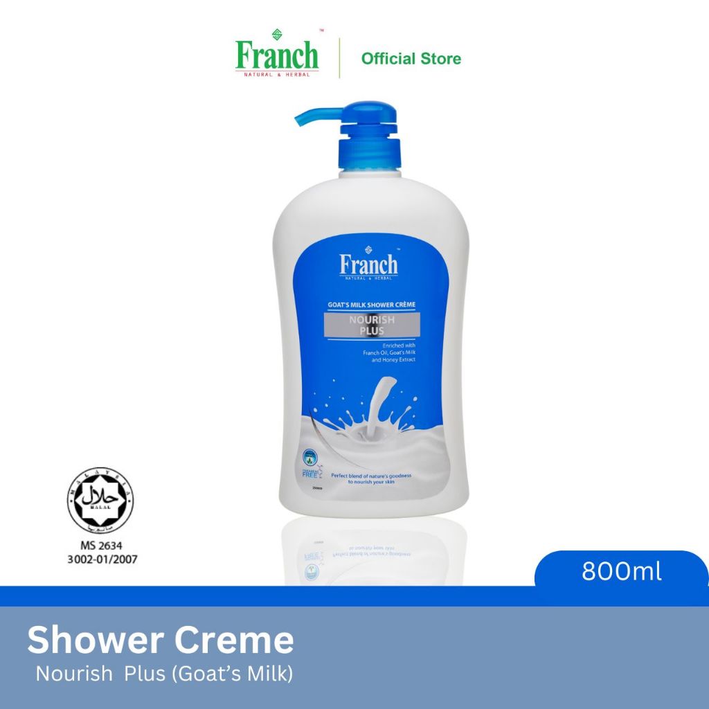 Franch Goats Milk Nourish Plus Shower Creme | Shopee Malaysia
