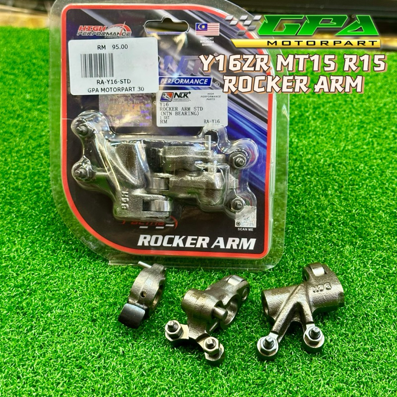 NLK PERFORMANCE ROCKER ARM DLC Y16ZR R15 MT15 SUPERHEAD STD PNP ...