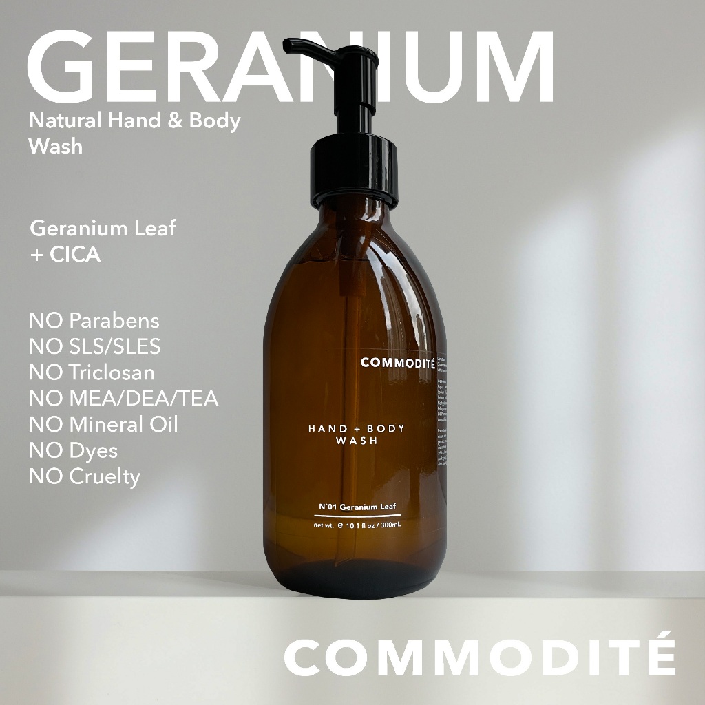 Commodite Natural Body Wash 300ml | All Skin types | Sensitive | Gentle ...